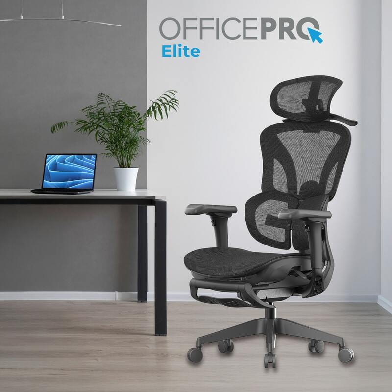 Кресло офисное OfficePro Elite OC950B Black