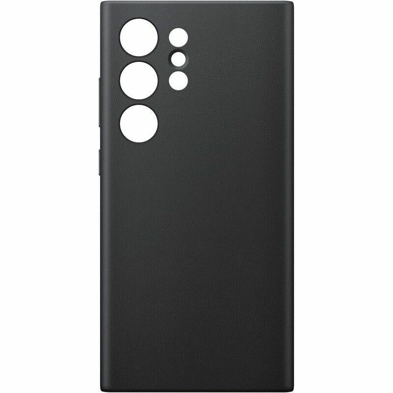 Чохол-накладка Samsung Vegan Leather Case для Samsung Galaxy S24 Ultra SM-S928 Black (GP-FPS928HCABW)