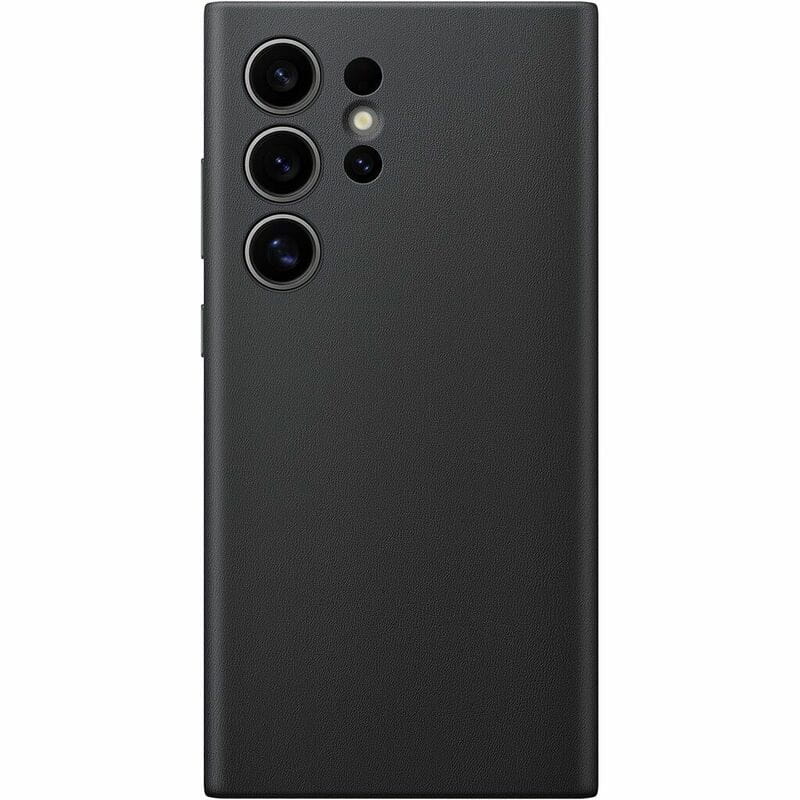 Чохол-накладка Samsung Vegan Leather Case для Samsung Galaxy S24 Ultra SM-S928 Black (GP-FPS928HCABW)