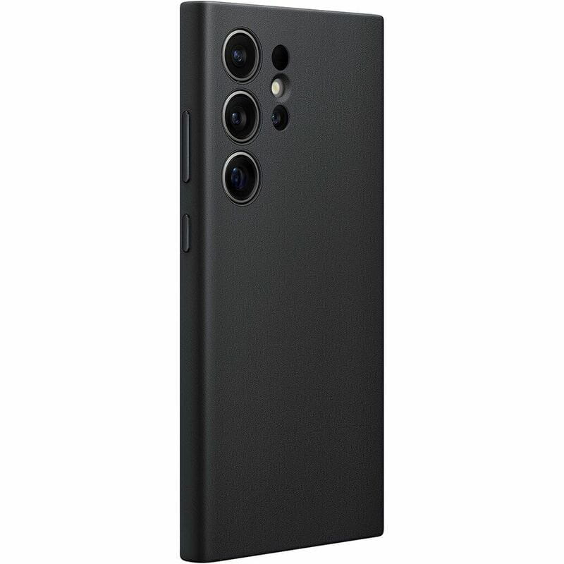 Чохол-накладка Samsung Vegan Leather Case для Samsung Galaxy S24 Ultra SM-S928 Black (GP-FPS928HCABW)