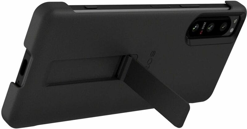 Чохол-накладка Sony Style Cover with Stand для Sony Xperia 5 IV Black (XQZ-CBCQ/BGENG)
