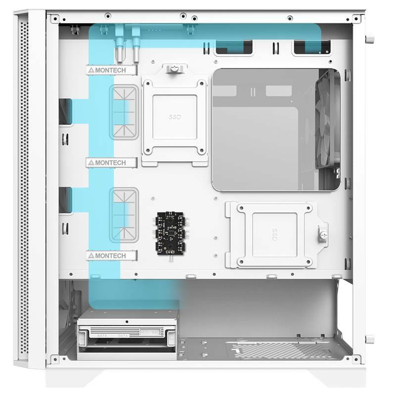 Корпус Montech Air 100 ARGB White