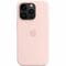Фото - Чехол-накладка Apple Silicone Case with MagSafe для Apple iPhone 14 Pro Chalk Pink (MPTH3) | click.ua