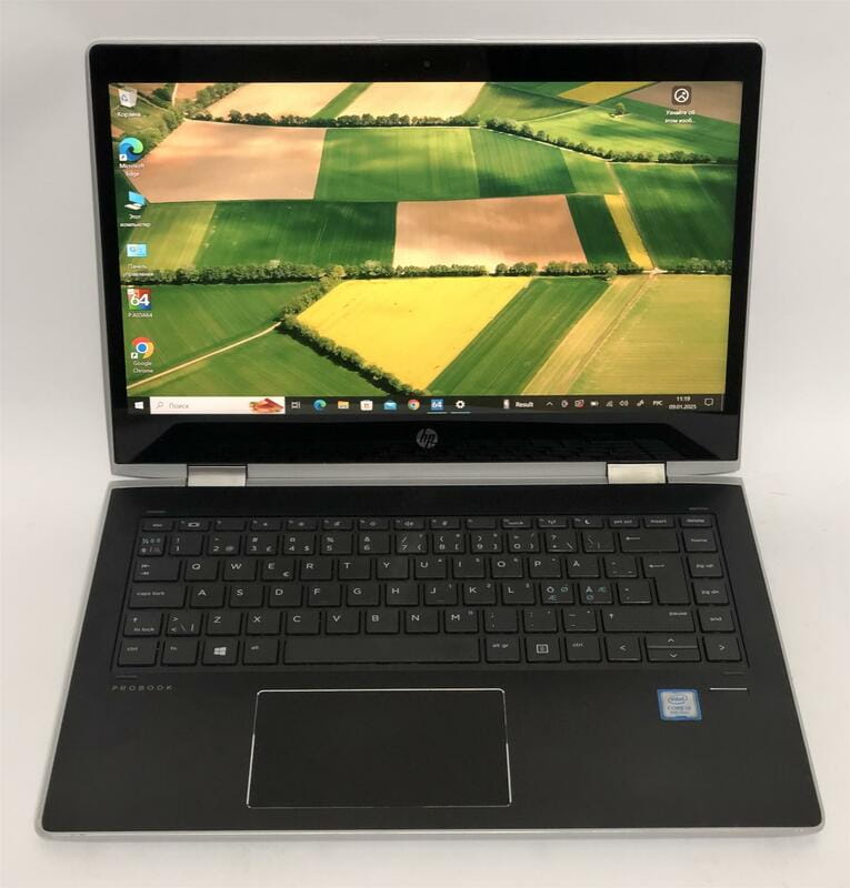 Ноутбук HP ProBook x360 440 G1 / 14" FullHD IPS Touch / i3-8130U / 8GB / 256GB SSD / Win10Pro - Б/в