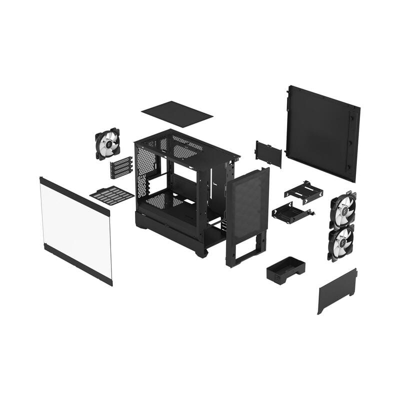 Корпус Fractal Design Pop Mini Air RGB Black TG Clear Tint (FD-C-POR1M-06)