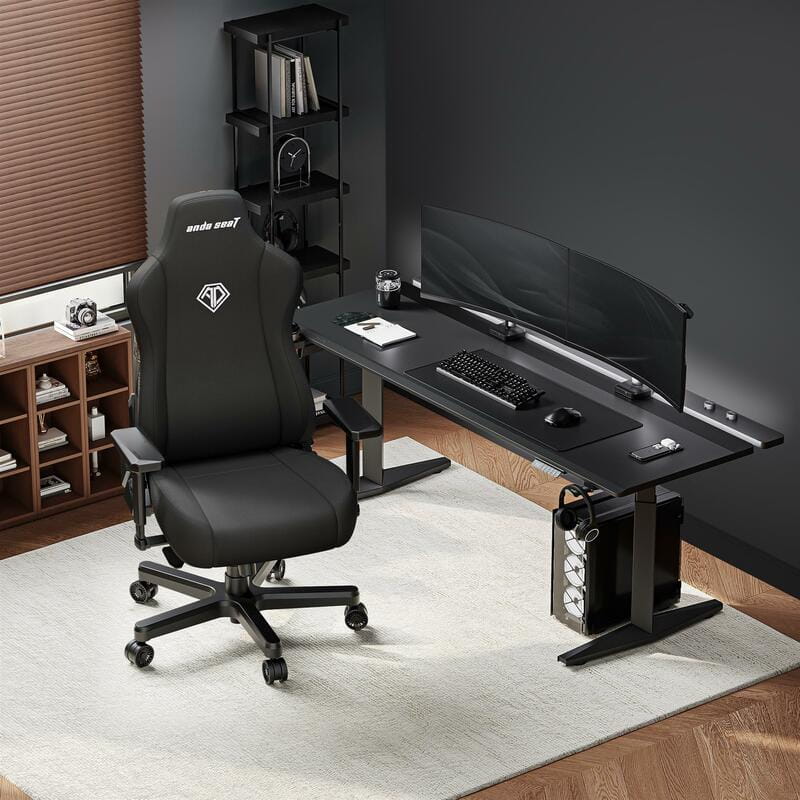 Кресло для геймеров Anda Seat Kaiser 3E Size XL Black (AD23YC-XL-09-B-CF-B01)