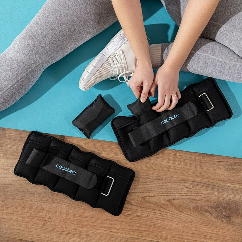 Утяжелители Cecotec Drumfit AnkleBell 2500 Neo (2шт по 2,5кг) (CCTC-07208)
