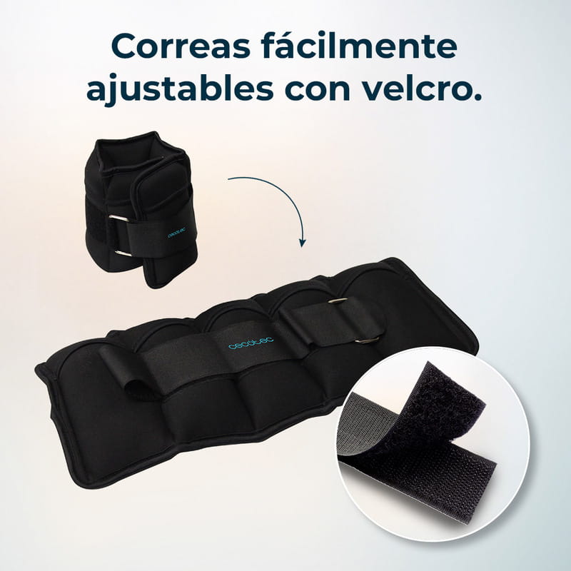 Утяжелители Cecotec Drumfit AnkleBell 2500 Neo (2шт по 2,5кг) (CCTC-07208)