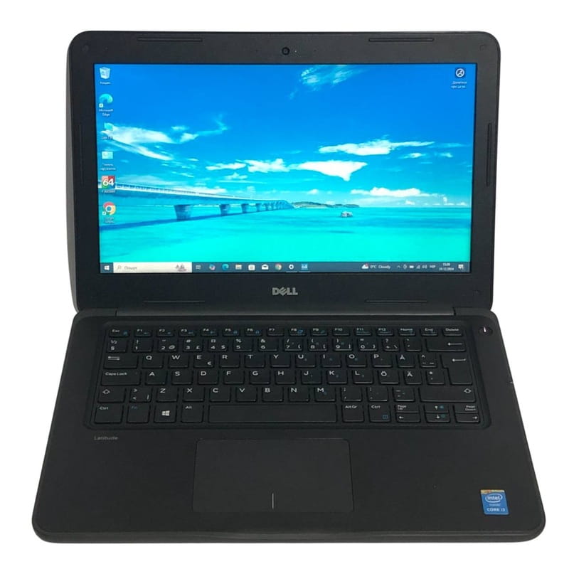 Ноутбук Dell Latitude 3380 / 13.3" (1366х768) / i3-6006U / 8GB / 128GB SSD / Win10Pro - Б/в