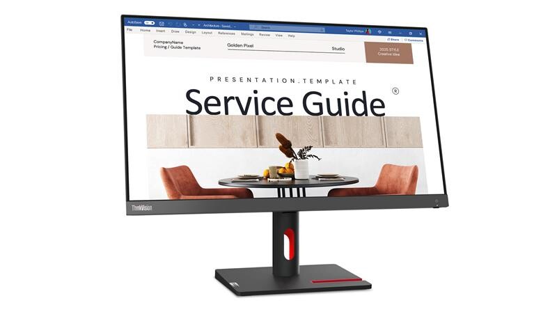 Монiтор Lenovo 23.8" S24i-30 (63DEKAT3EU) IPS Black