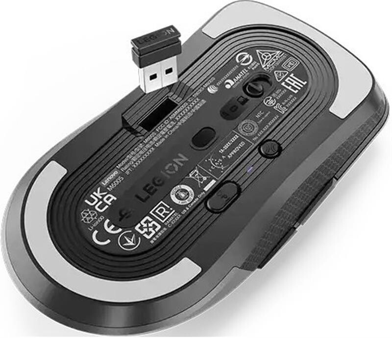 Миша бездротова Lenovo Legion M600s Qi Wireless Gaming Mouse Black (GY51H47355) USB
