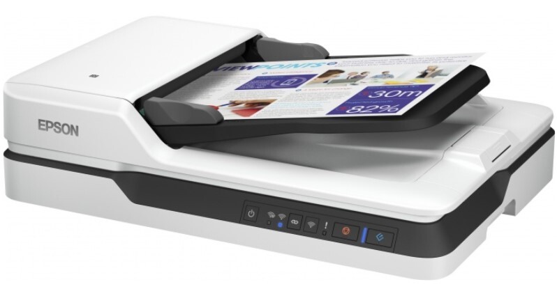 Сканер А4 Epson WorkForce DS-1660W з WI-FI (B11B244401)