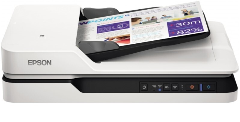 Сканер А4 Epson WorkForce DS-1660W з WI-FI (B11B244401)