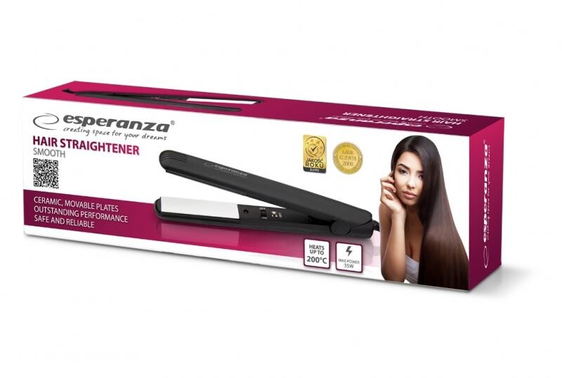 Утюжок (выпрямитель) для волос Esperanza EBP001