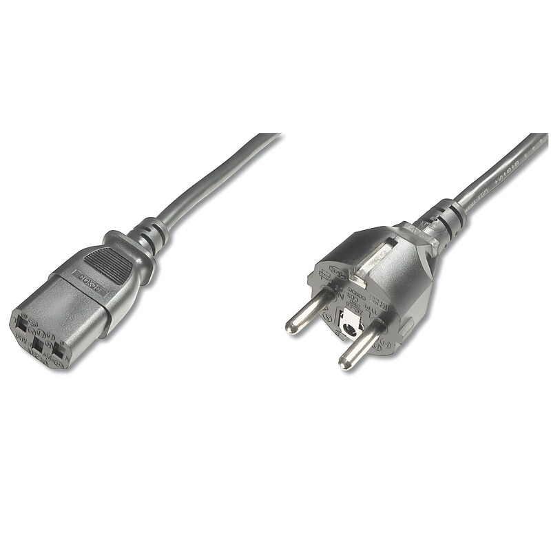 Кабель питания Digitus Schuko - C13, M/F, 1.2 м (AK-440110-012-S)