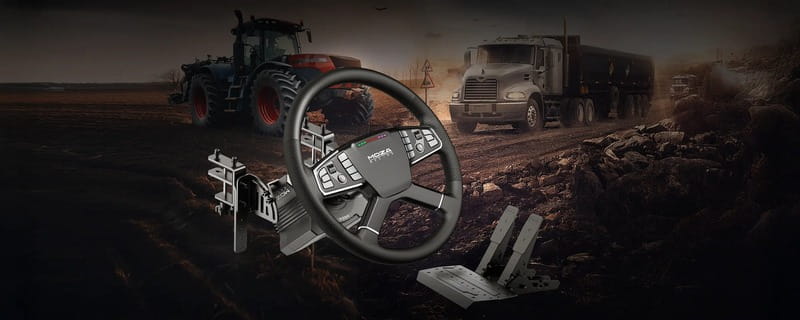 Кермо і педалі MOZA Racing R5 Trucking Bundle for PC (RS071)