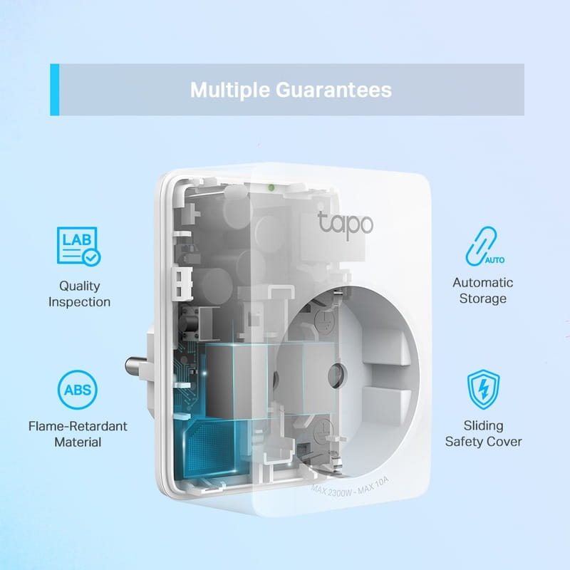 Інтелектуальна розетка TP-Link Tapo P100-2-pack