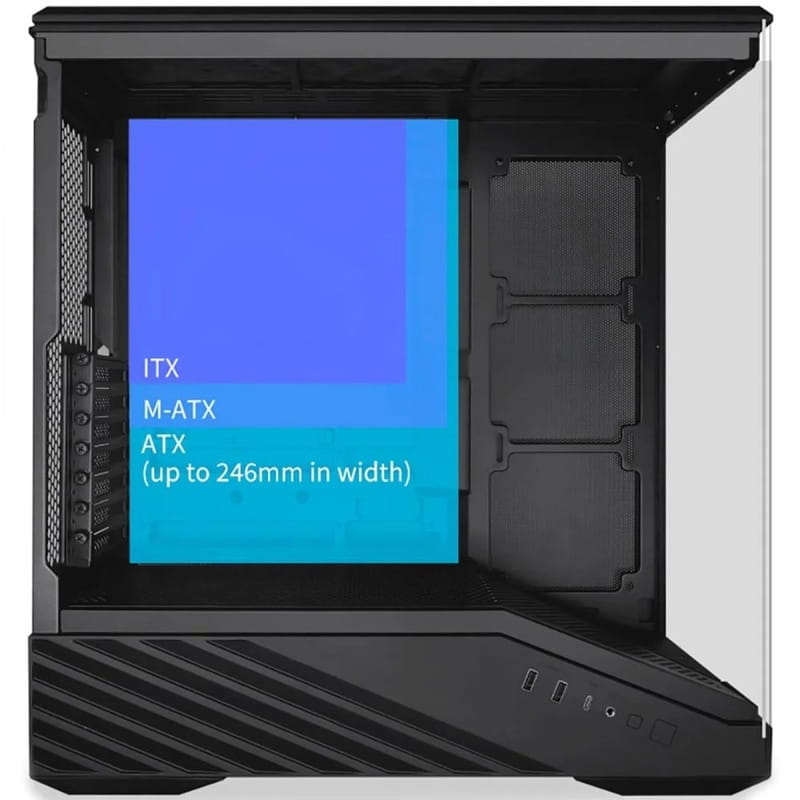 Корпус Lian Li Vector V100R Black (G99.V100RX.01) без БЖ