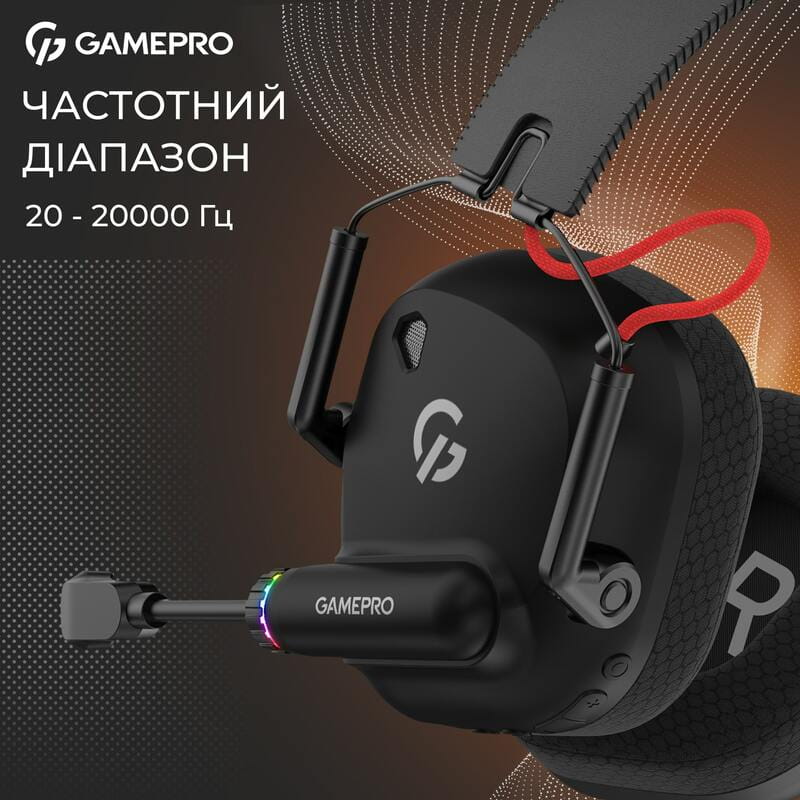 Гарнитура GamePro Genesis Mercury Pro Black (HSW120B)