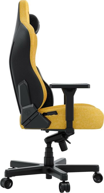Кресло для геймеров Anda Seat Kaiser 3E XL Yellow Fabric (AD23YC-XL-09-Y-CF-Y01)