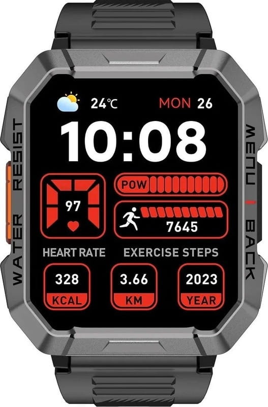 Cмарт-годинник Blackview W60 Black (6931548317715)