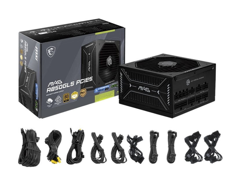 Блок питания MSI MAG A850GLS PCIE5 850W