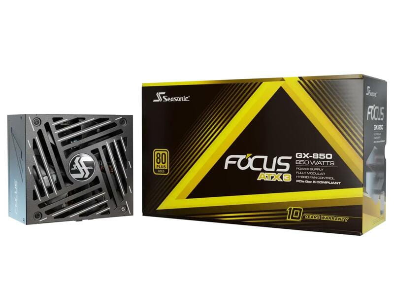 Блок питания Seasonic Focus GX-850W ATX 3.1 Black
