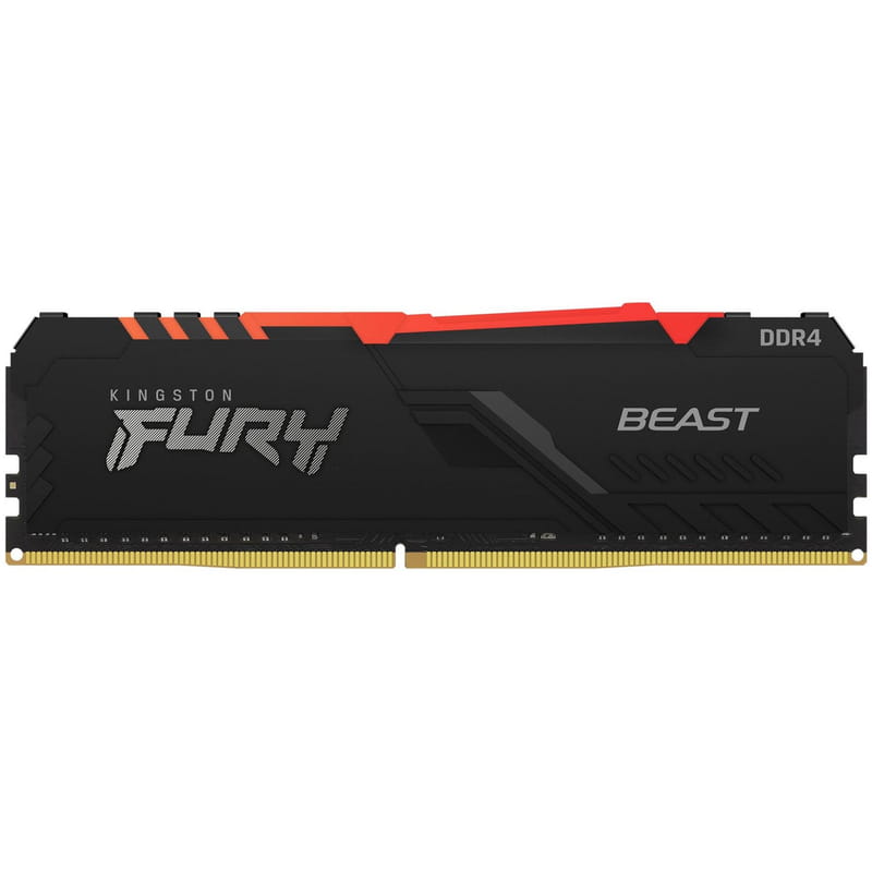 Модуль пам`яті DDR4 32GB/3600 Kingston Fury Beast RGB Black (KF436C18BB2A/32)