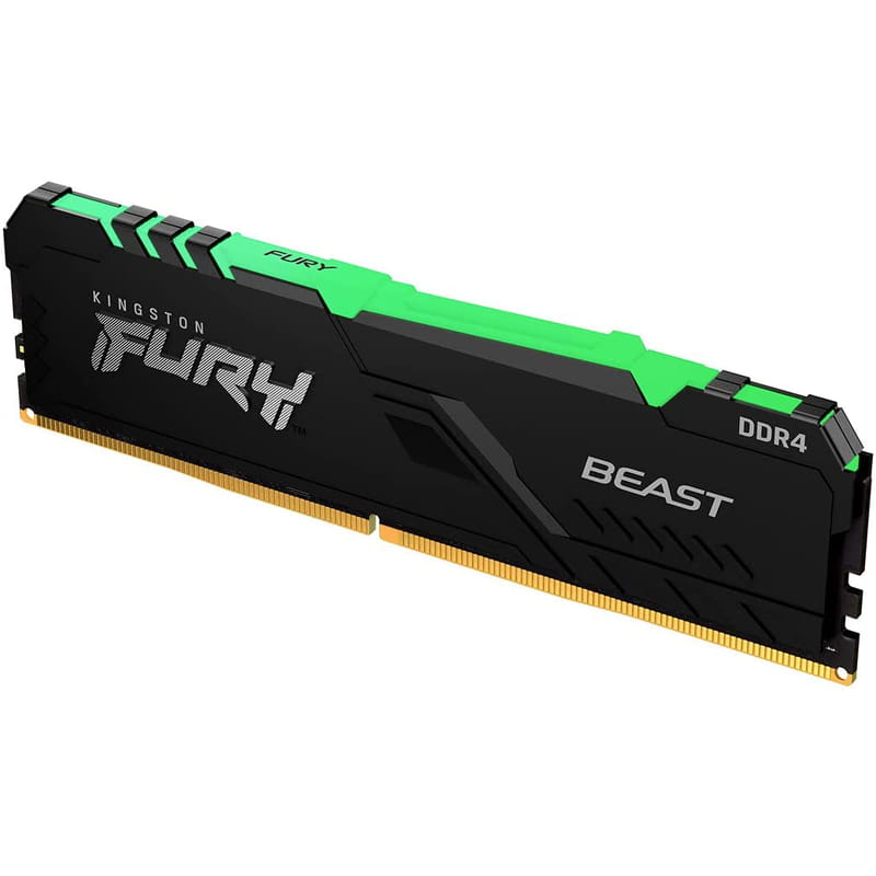 Модуль пам`яті DDR4 32GB/3600 Kingston Fury Beast RGB Black (KF436C18BB2A/32)