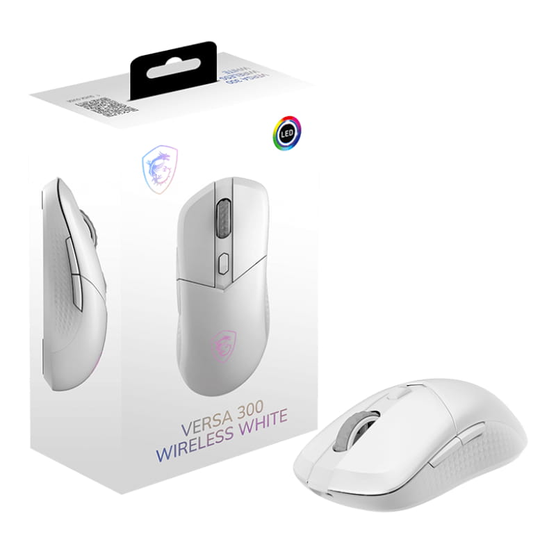 Миша бездротова MSI Versa 300 Wireless White (S12-4301440-CLA)