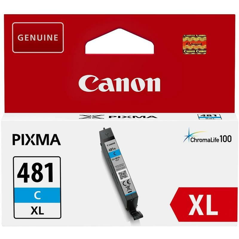 Картридж Canon (CLI-481XL) Pixma TS6140/8140/9140/TR8540/7540 (2044C001) Cyan