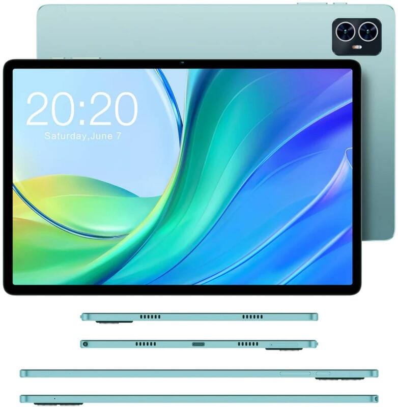 Планшет Teclast M50 8/128GB 4G Dual Sim Aqua Blue (M5H5CS/TL-112841) с чехлом и стилусом