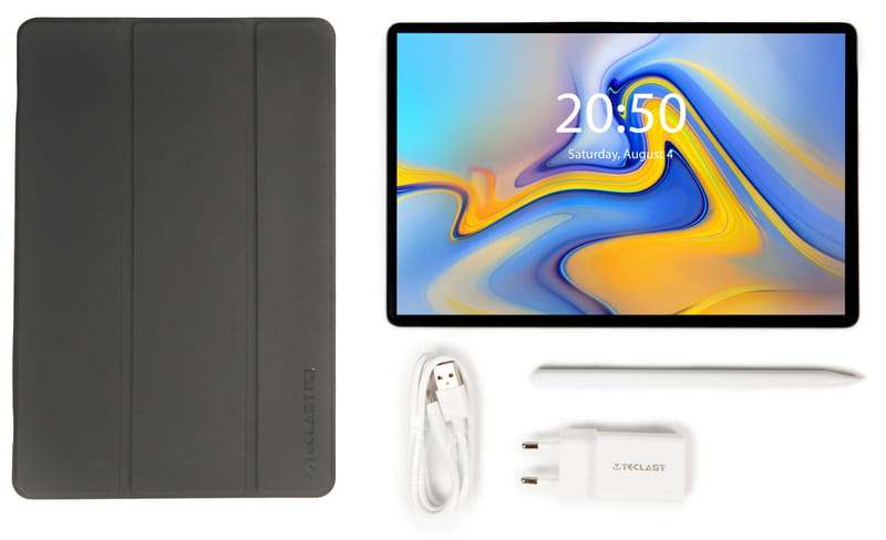 Планшет Teclast M50 8/128GB 4G Dual Sim Aqua Blue (M5H5CS/TL-112841) с чехлом и стилусом