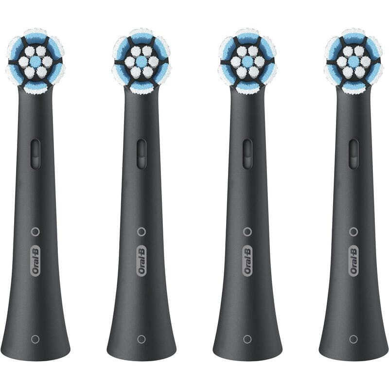 Насадка для зубной электрощетки Braun Oral-B iO RB SBF-4 Gentle Care Black (4 шт)