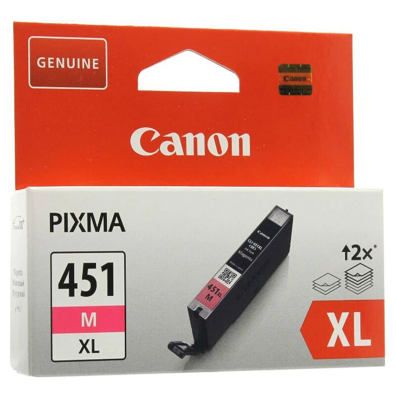 Картридж CANON (CLI-451XL) iP7240/MG5240/MG5540/MG6340/MG6440/MG7140/MX924 (6474B001) Magenta
