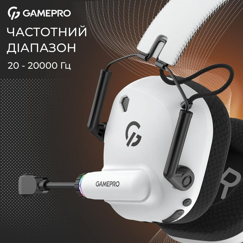 Гарнитура GamePro Genesis Mercury Pro White (HSW120W)