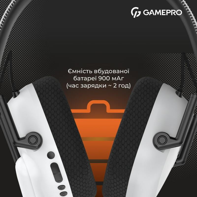 Гарнитура GamePro Genesis Mercury Pro White (HSW120W)