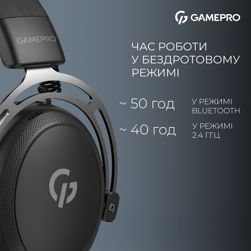 Гарнітура GamePro Asgard Skald Black (HSW160B)
