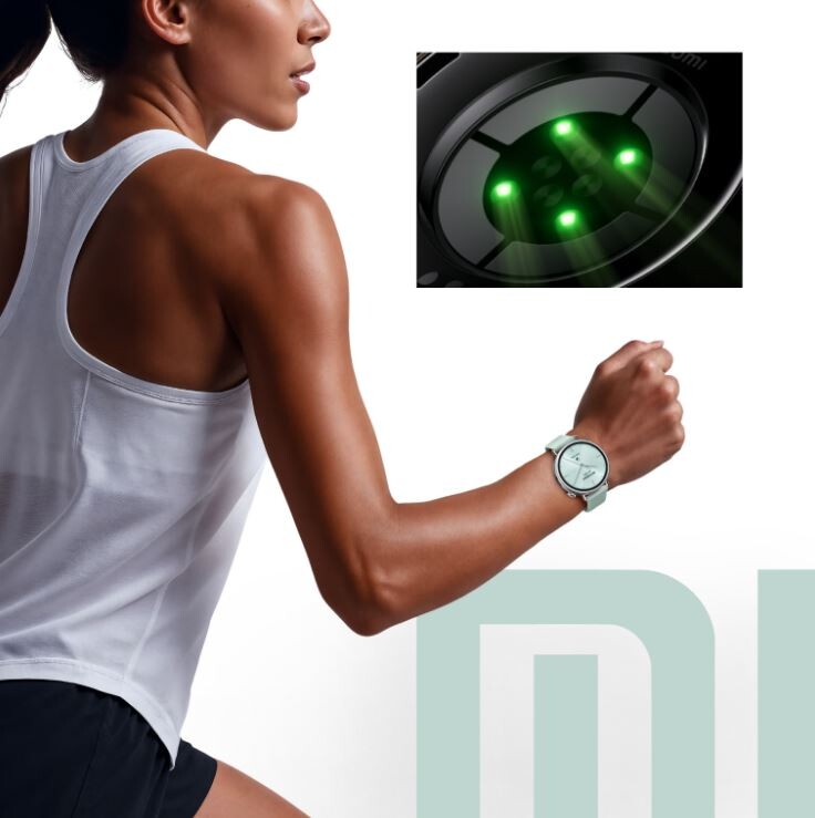 Смарт-годинник Xiaomi Watch S4 41mm Mint Green (BHR080CGL)