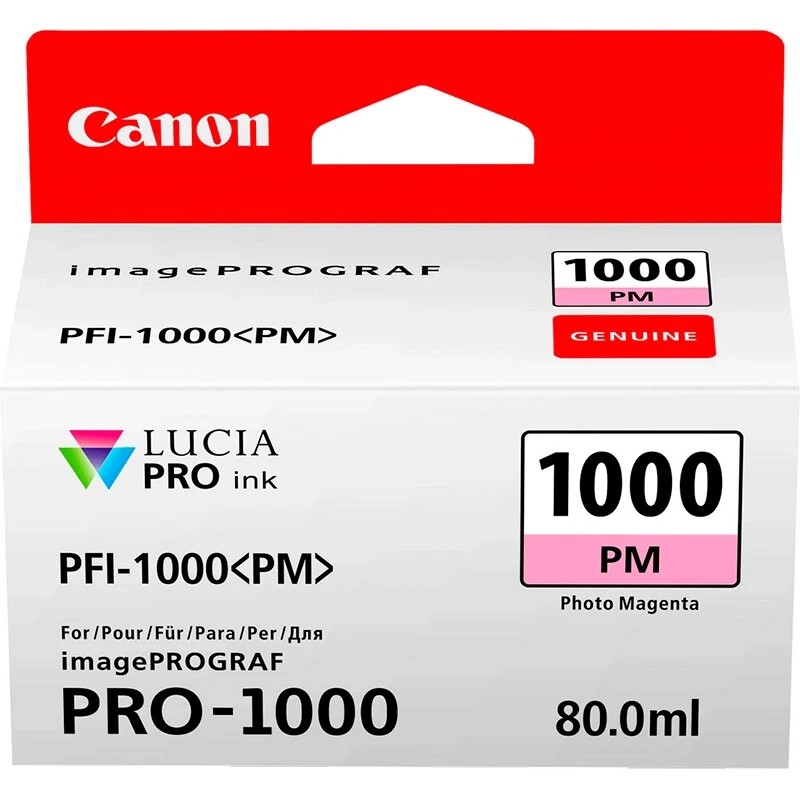 Картридж Canon (PFI-1000PM) Pixma Pro 1000 (0551C001) Photo Magenta