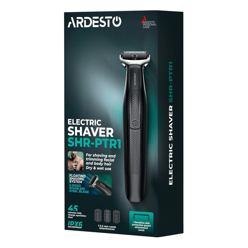Електробритва Ardesto SHR-PTR1 Black