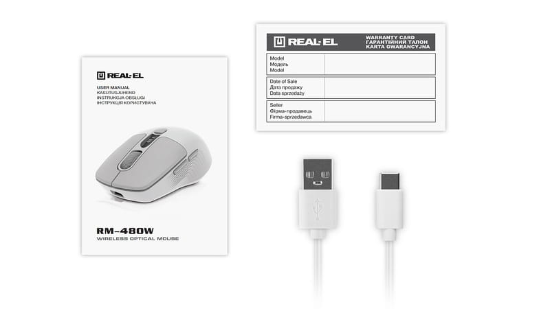 Миша бездротова REAL-EL RM-481W