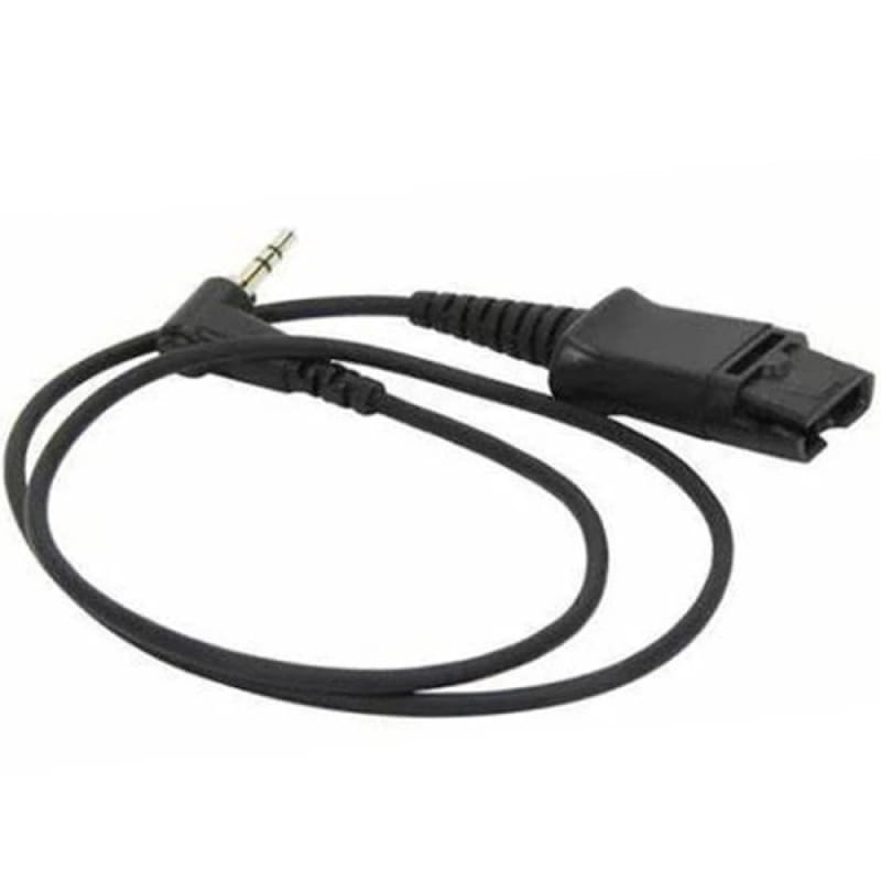 Адаптер Poly 2.5 мм - QD (M/F), 0.45 м, Black (85Q30AA)