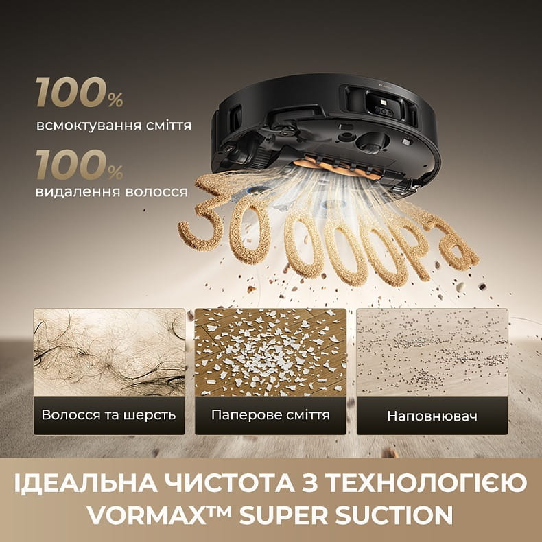 Робот-пилосос Dreame Bot MatriX 10 Ultra Black (RLX95CE-bl)