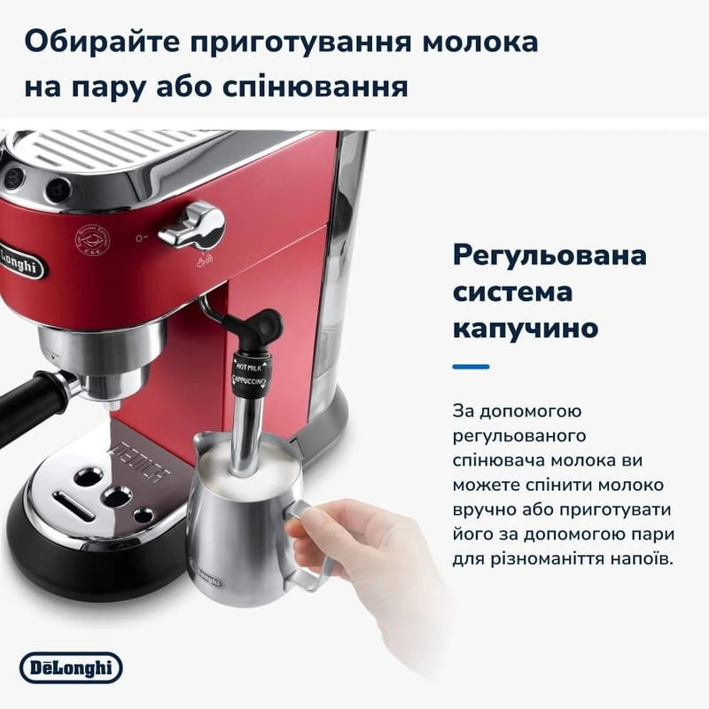 Кавоварка рожкова Delonghi EC 685 R Dedica