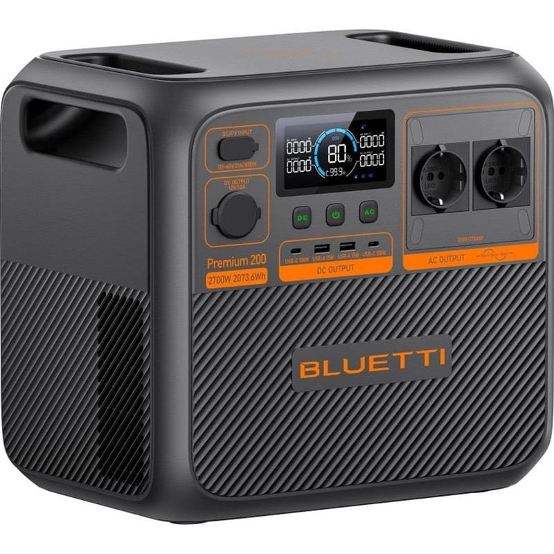 Зарядна станція Bluetti Premium 200 V2, 2700W, 2073Wh