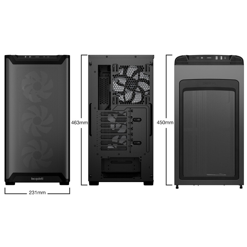 Корпус be quiet! Pure Base 501 LX Black (BGW78)