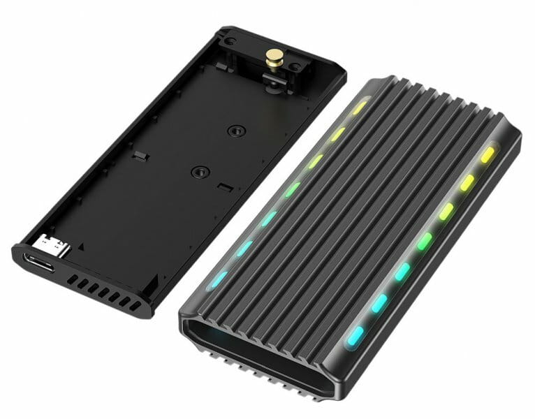 Зовнішня кишеня Gembird SSD M.2, USB 3.0, Black (EE2280-U3C-03)