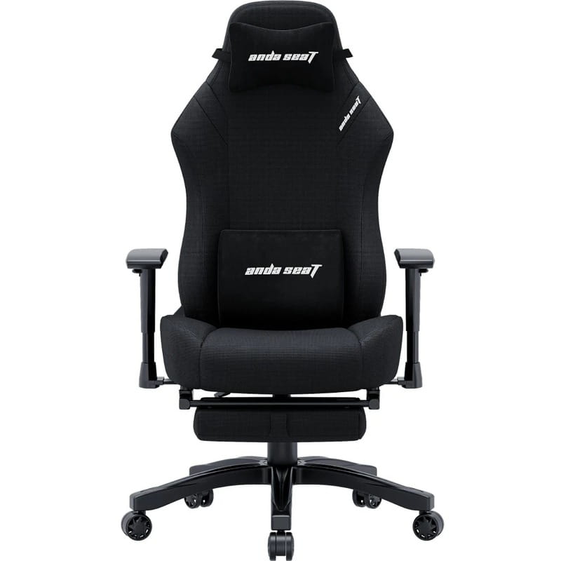 Кресло для геймеров Anda Seat Luna Pro Size L Black Fabric (AD18T-44-B-F)