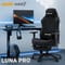Фото - Кресло для геймеров Anda Seat Luna Pro Size L Black Fabric (AD18T-44-B-F) | click.ua